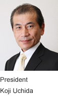 Chairman Teruo Kawaguchi President Koji Uchida - en_uchida